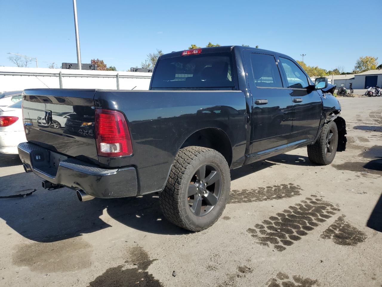 2014 RAM 1500 VIN 1C6RR7KT4ES468653 Copart auction photo, front end damage thumbnail 3