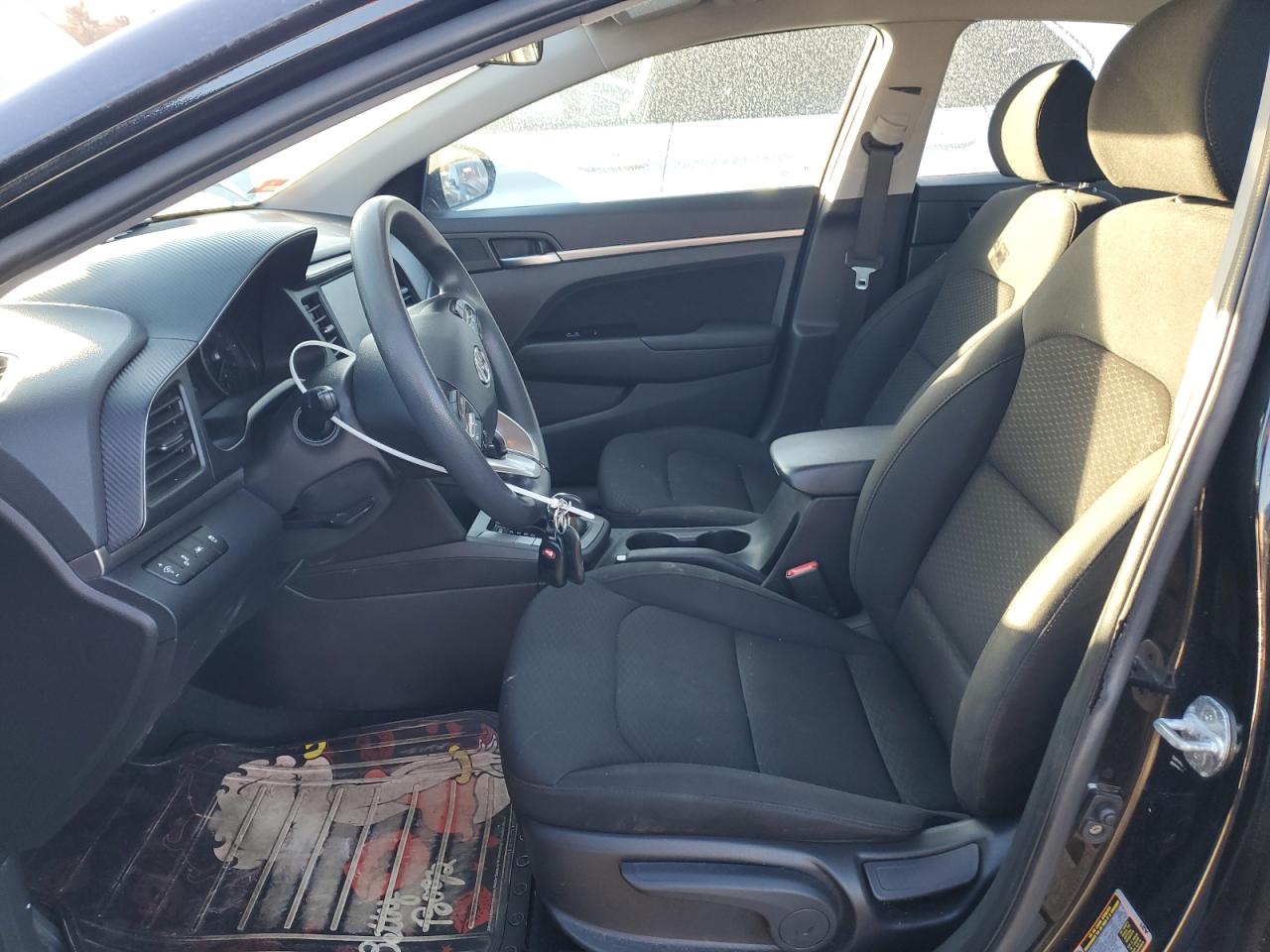 2020 Hyundai Elantra VIN KMHD84LF7LU020675 Copart auction photo, front end / rear end damage thumbnail 7