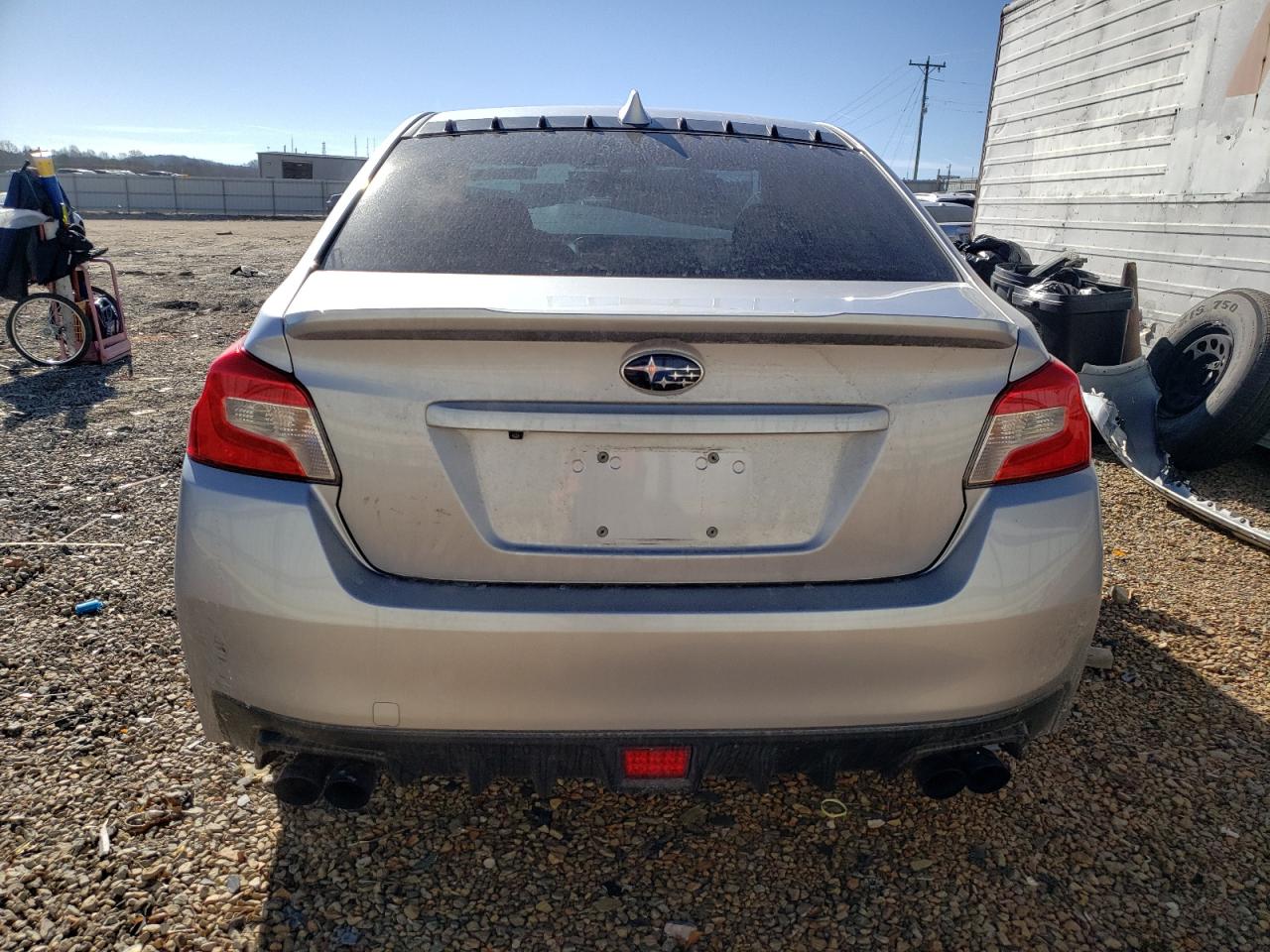 2015 Subaru WRX VIN JF1VA1G69F8809502 Copart auction photo, front end / minor dent/scratches damage thumbnail 6