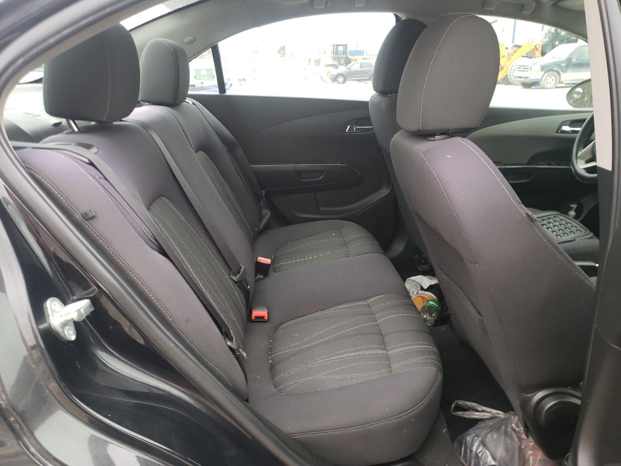 2013 Chevrolet Sonic VIN 1G1JC5SH1D4249281 Copart auction photo, front end / top/roof damage thumbnail 10