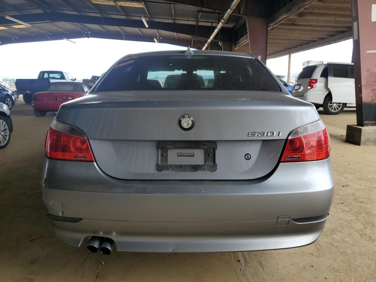 2004 BMW 5er VIN WBANA73504B059236 Copart auction photo, side / rear end damage thumbnail 6