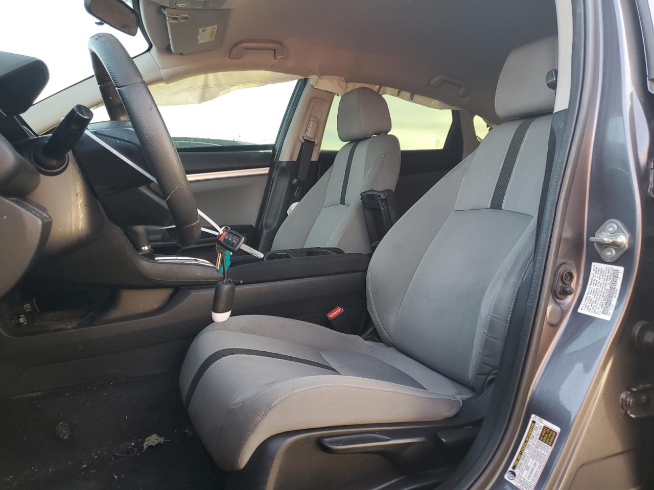 2016 Honda Civic VIN 19XFC2F52GE212738 Copart auction photo, all over damage thumbnail 7