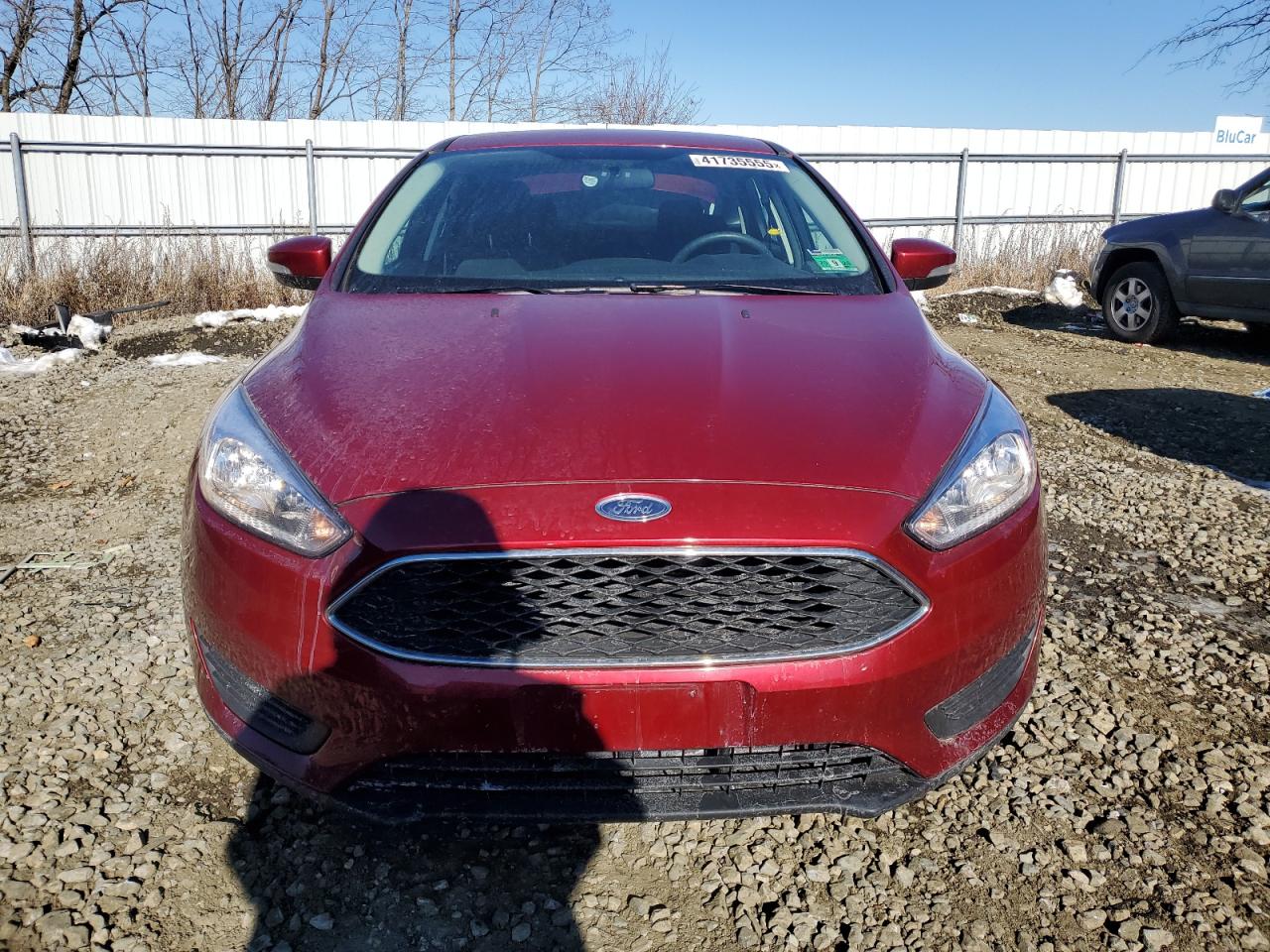 2017 Ford Focus VIN 1FADP3F24HL234245 Copart auction photo, rear end / side damage thumbnail 5