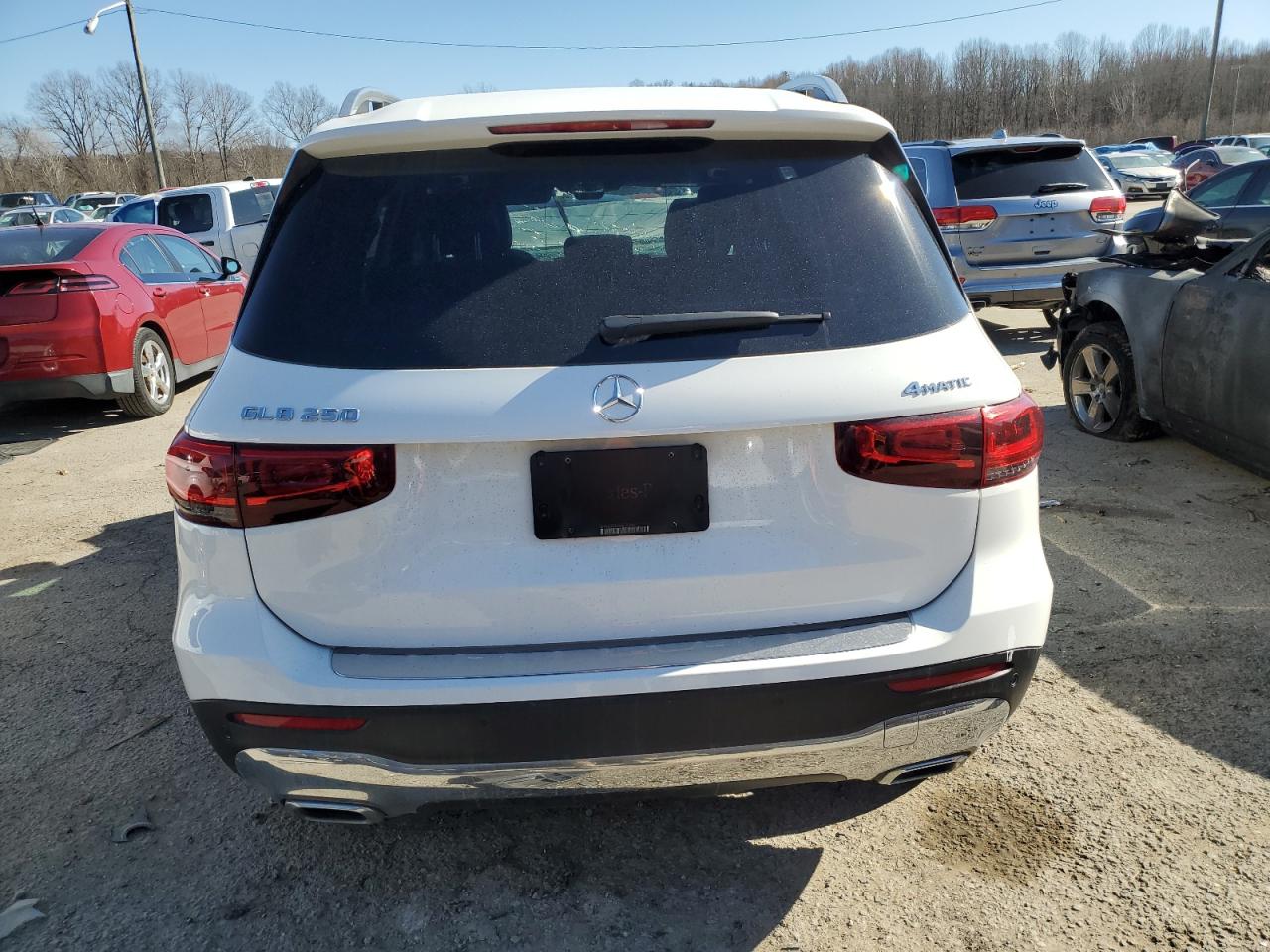 2021 Mercedes-Benz GLB VIN W1N4M4HB4MW106093 Copart auction photo, front end damage thumbnail 6