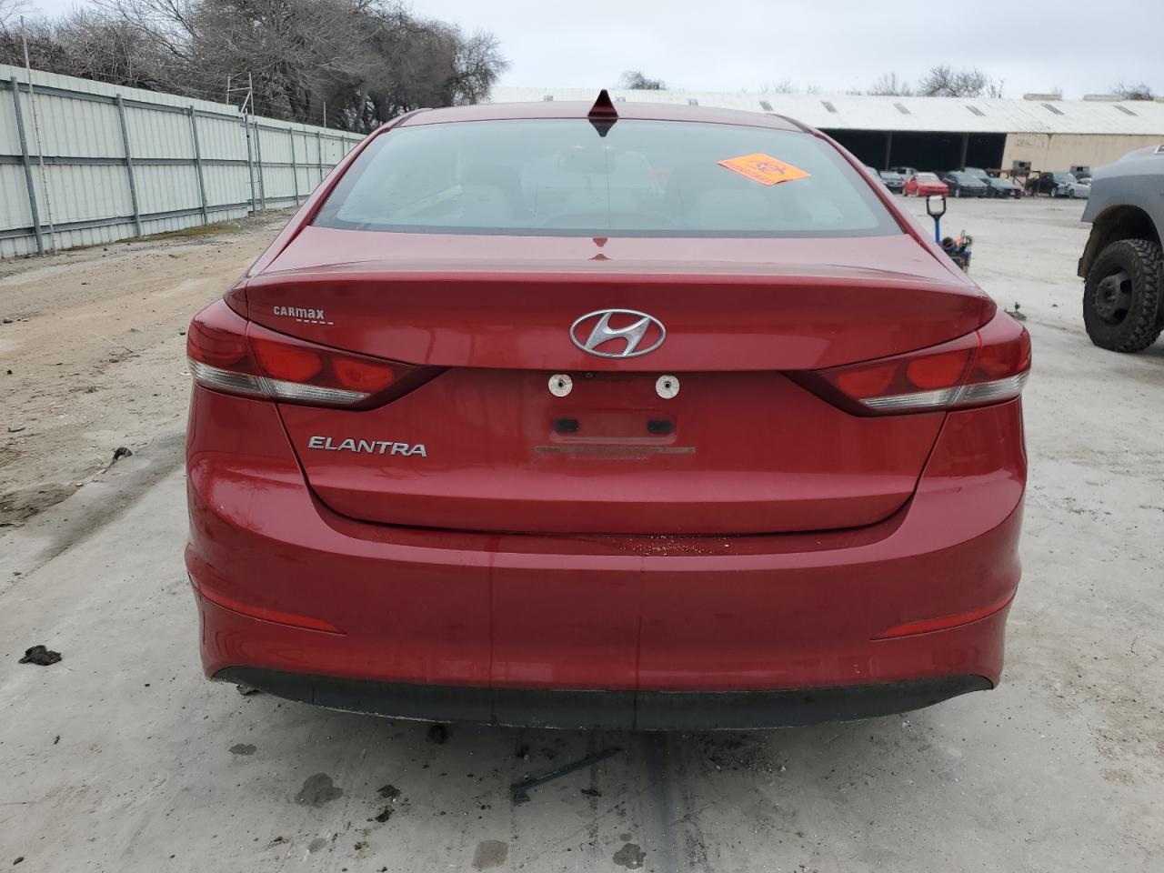 2018 Hyundai Elantra VIN KMHD84LF5JU469821 Copart auction photo, biohazard/chemical / front end damage thumbnail 6