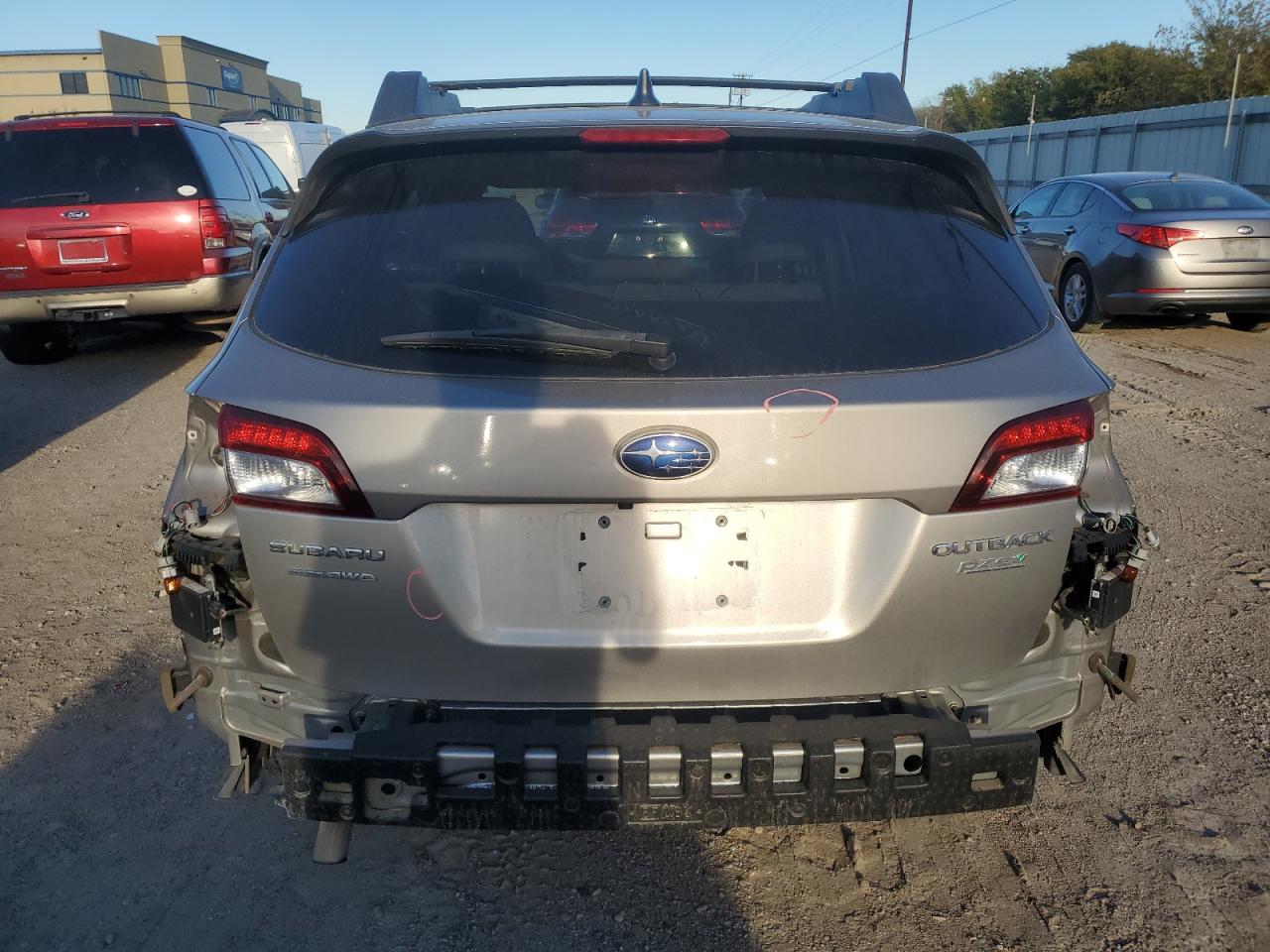 2017 Subaru Outback VIN 4S4BSAHC2H3364255 Copart auction photo, front end / rear end damage thumbnail 6