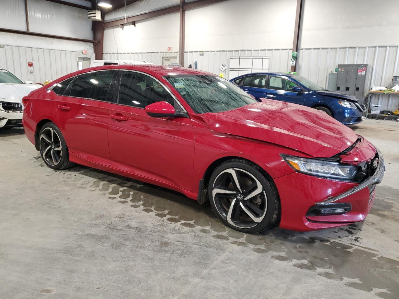 2019 Honda Accord VIN 1HGCV1F35KA027182 Copart auction photo, front end damage thumbnail 4