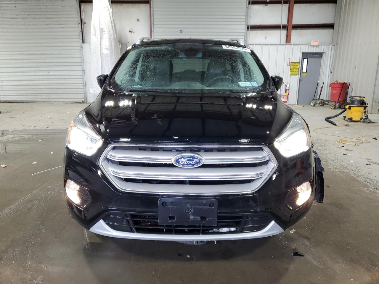 2018 Ford Escape VIN 1FMCU9J91JUB01895 Copart auction photo, front end damage thumbnail 5