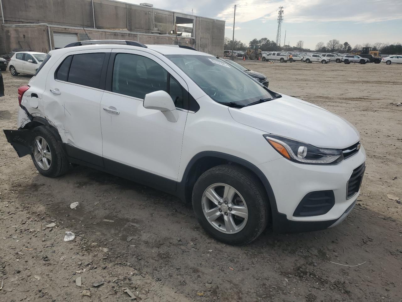 2018 Chevrolet Trax VIN 3GNCJPSB2JL294028 Copart auction photo, side / rear end damage thumbnail 4