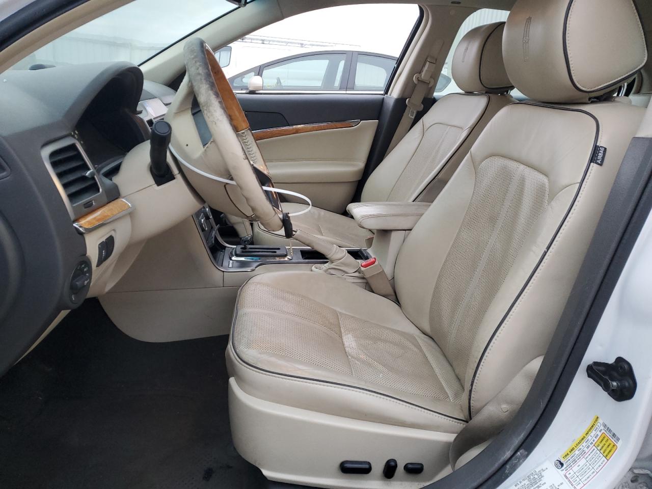2012 Lincoln MKZ VIN 3LNDL2L36CR819850 Copart auction photo, side damage thumbnail 7