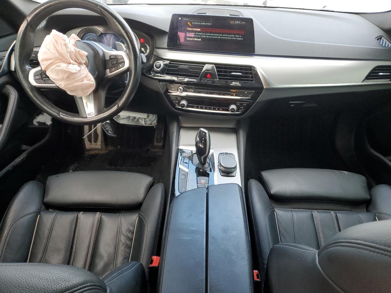 2018 BMW 5er VIN WBAJB1C56JB374370 Copart auction photo, front end damage thumbnail 8