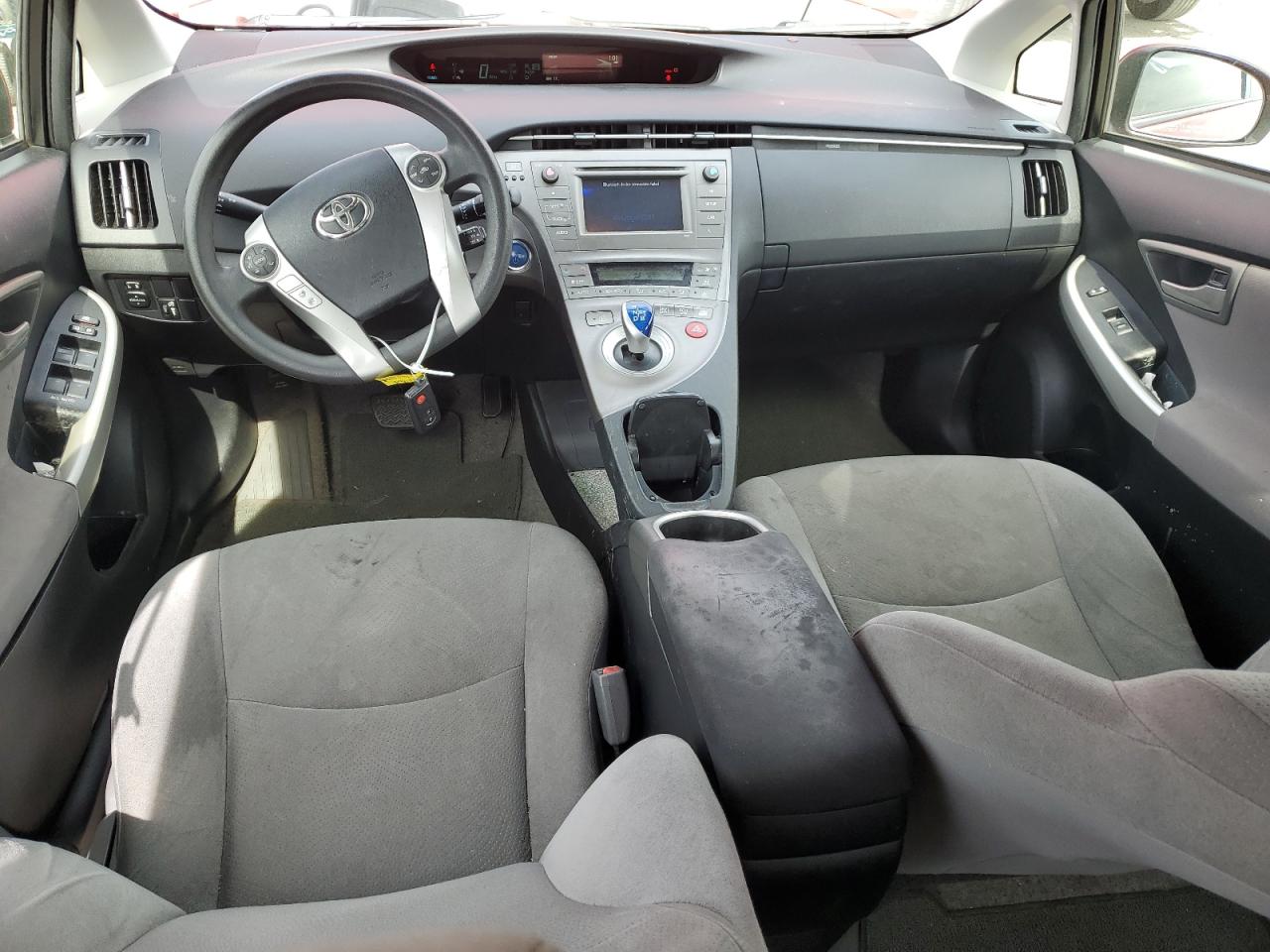 2014 Toyota Prius VIN JTDKN3DU3E0361366 Copart auction photo, front end / undercarriage damage thumbnail 8
