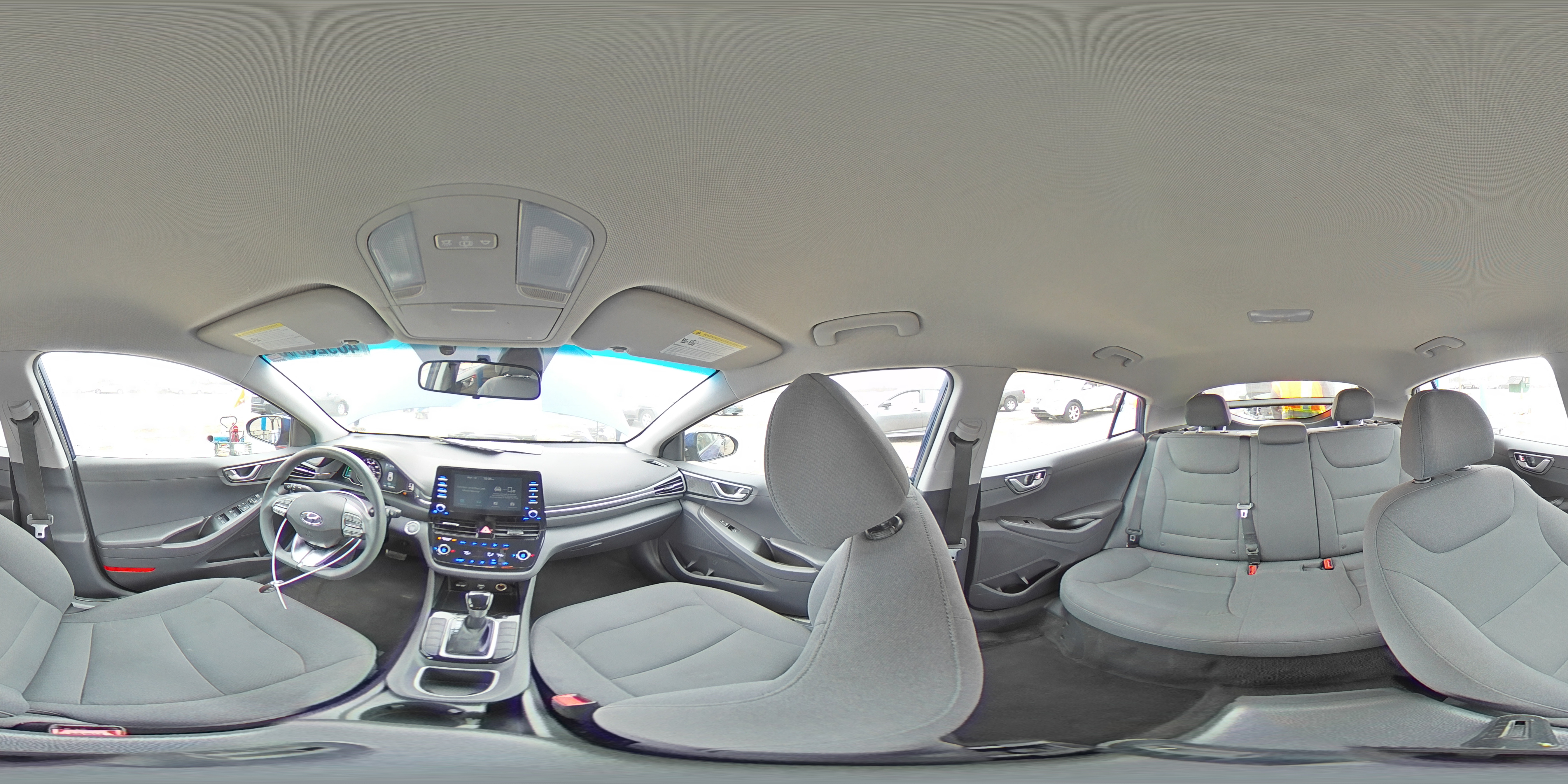 2020 Hyundai IONIQ VIN KMHC65LC6LU242816 Copart auction photo, front end / minor dent/scratches damage thumbnail 12