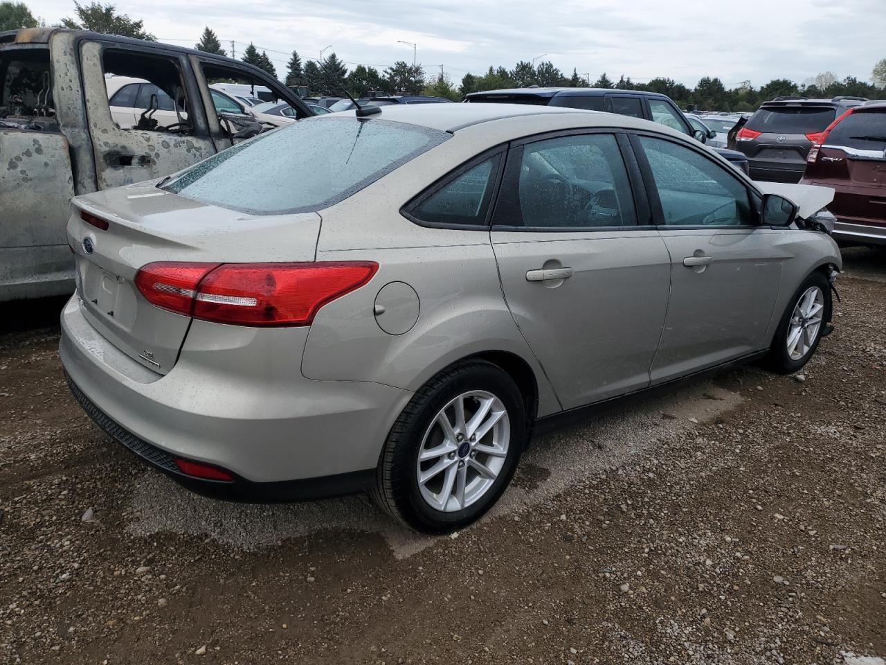 2015 Ford Focus VIN 1FADP3F24FL209522 Copart auction photo, front end damage thumbnail 3