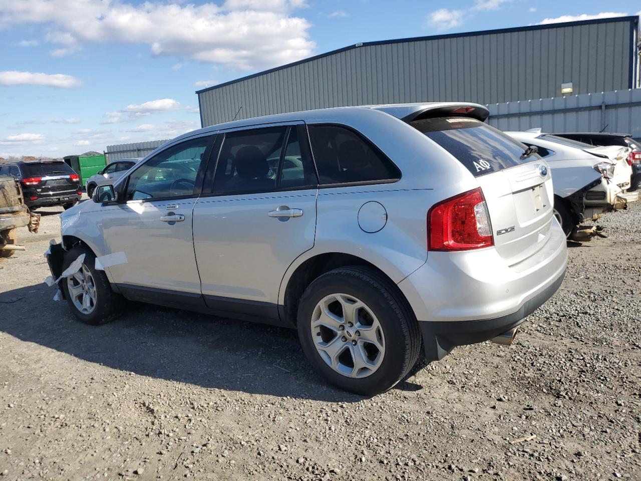 2013 Ford Edge VIN 2FMDK4JC3DBA72418 Copart auction photo, front end / minor dent/scratches damage thumbnail 2