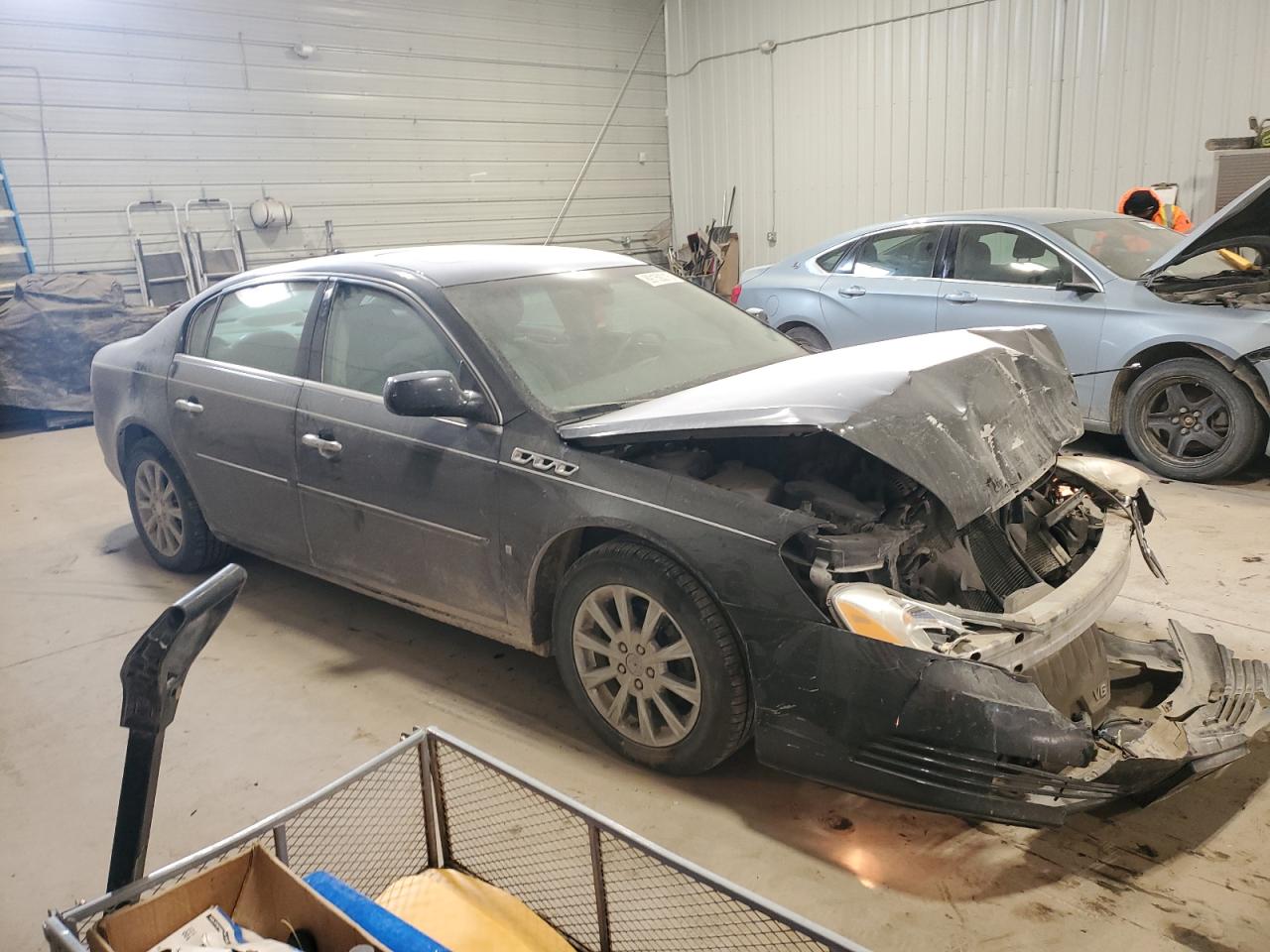 2009 Buick Lucerne VIN 1G4HD57M69U138219 Copart auction photo, front end damage thumbnail 4