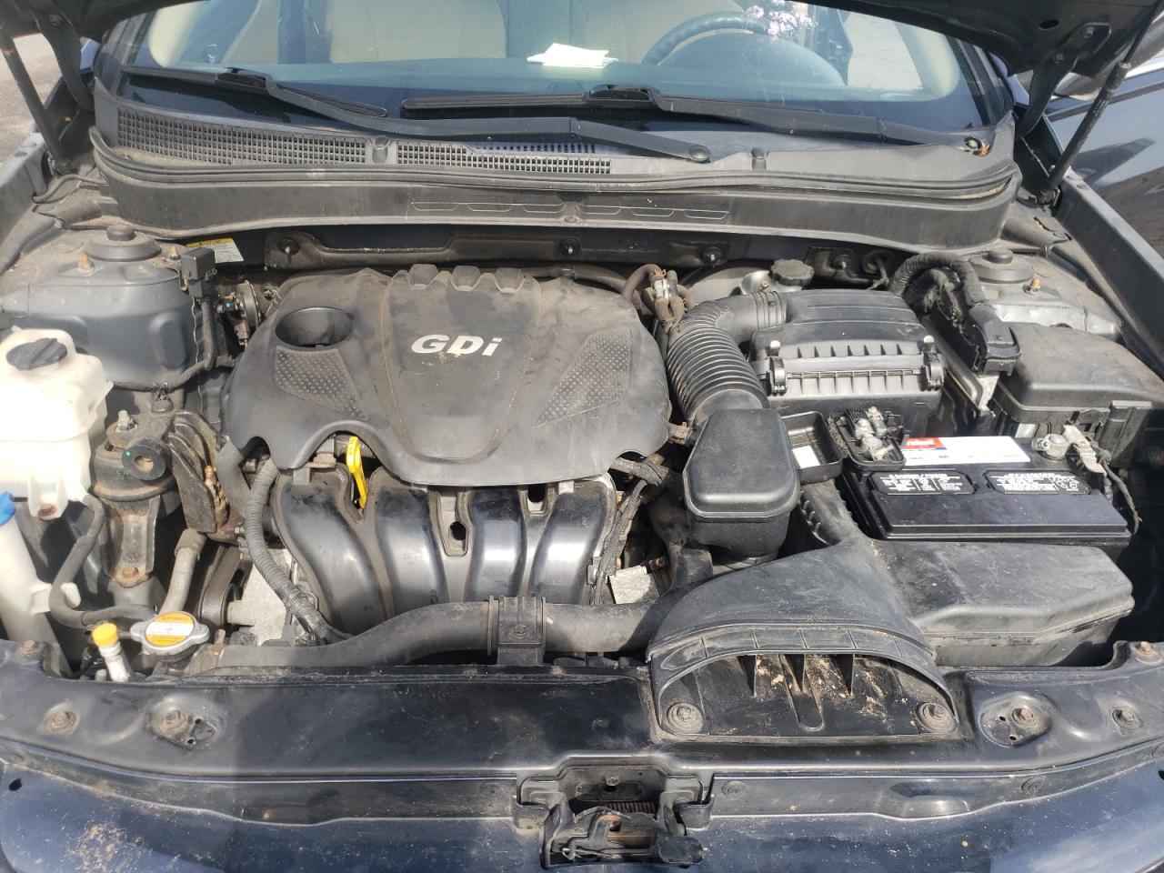 2012 Hyundai Sonata VIN 5NPEB4AC9CH440516 Copart auction photo, side damage thumbnail 12