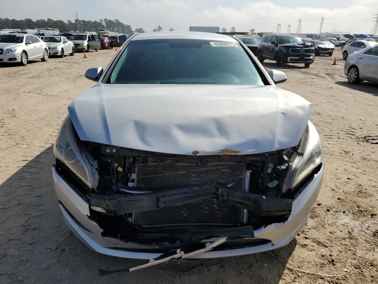 2017 Hyundai Sonata VIN 5NPE24AF8HH567761 Copart auction photo, front end / minor dent/scratches damage thumbnail 5