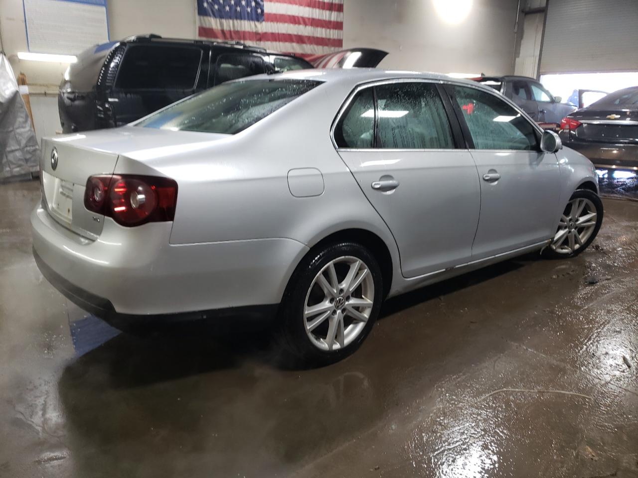 2009 Volkswagen Jetta VIN 3VWRM71K89M052598 Copart auction photo, front end damage thumbnail 3