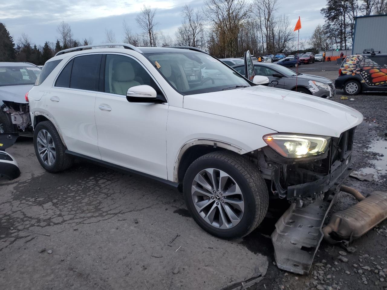 2020 Mercedes-Benz GLE VIN 4JGFB4KEXLA061628 Copart auction photo, front end / rear end damage thumbnail 4