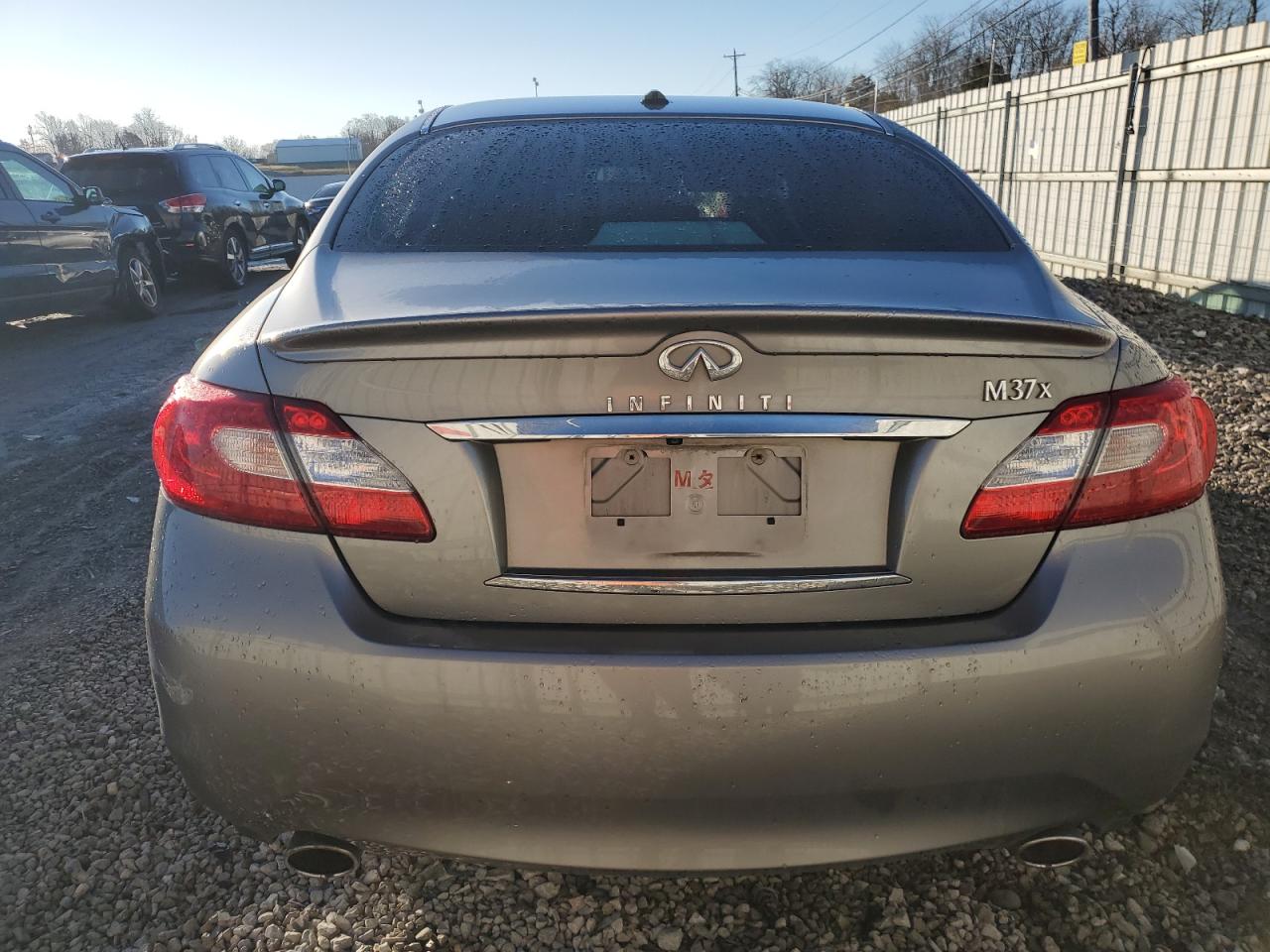 2011 Infiniti M VIN JN1BY1AR3BM373276 Copart auction photo, front end damage thumbnail 6