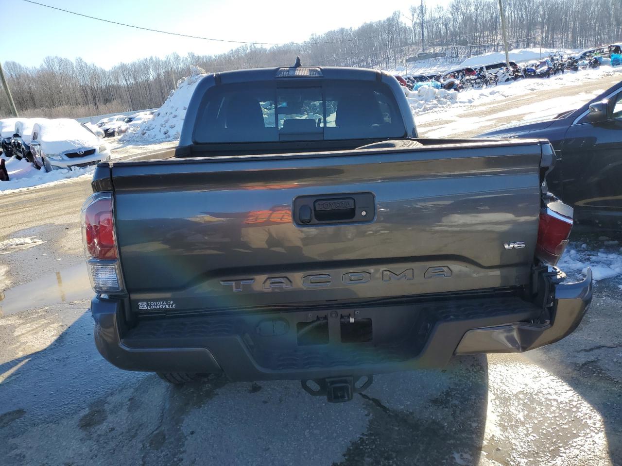 2022 Toyota Tacoma VIN 3TMCZ5AN1NM510484 Copart auction photo, all over damage thumbnail 6
