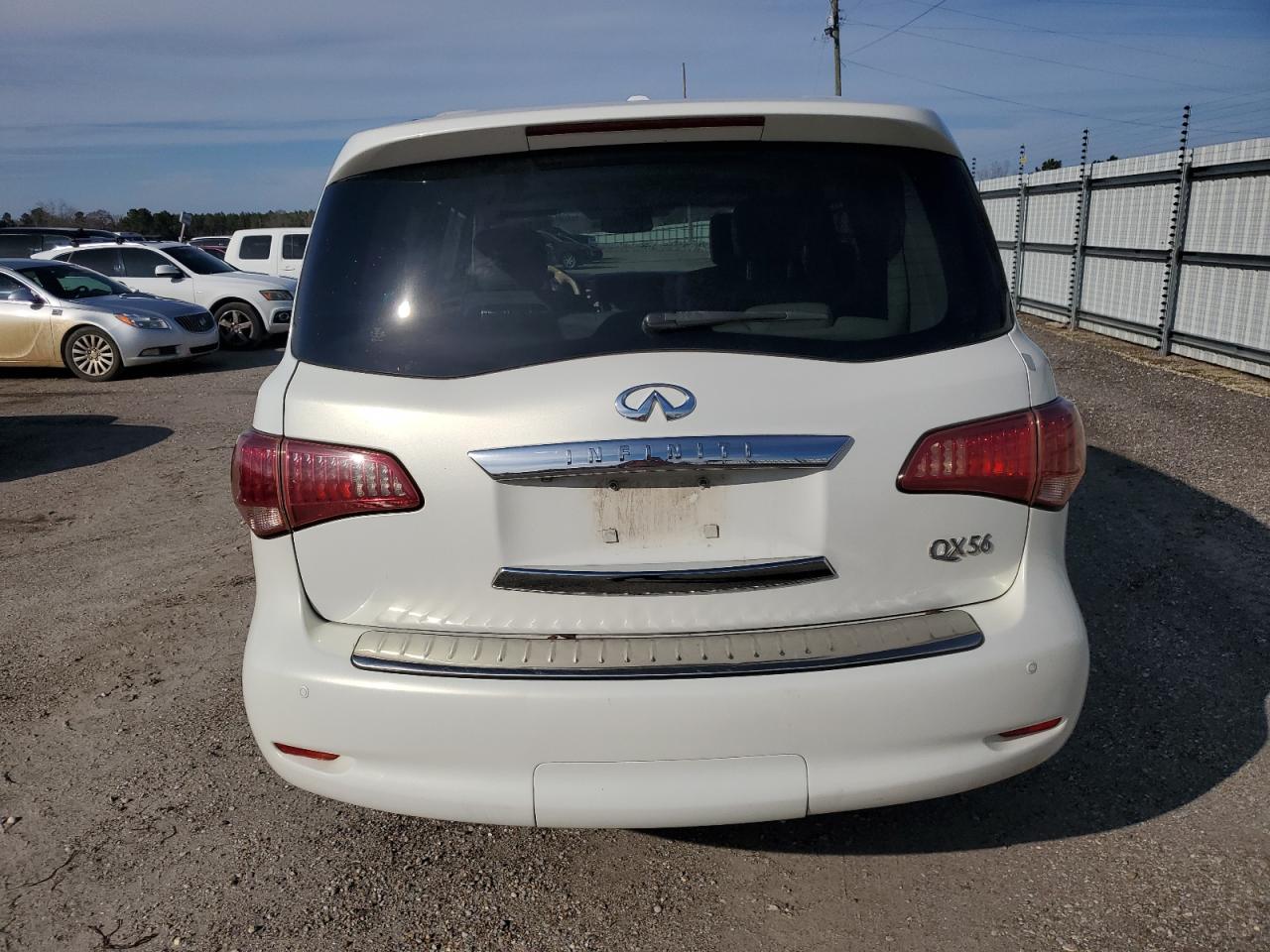 2012 Infiniti QX56 VIN JN8AZ2NF5C9516166 Copart auction photo, mechanical damage thumbnail 6