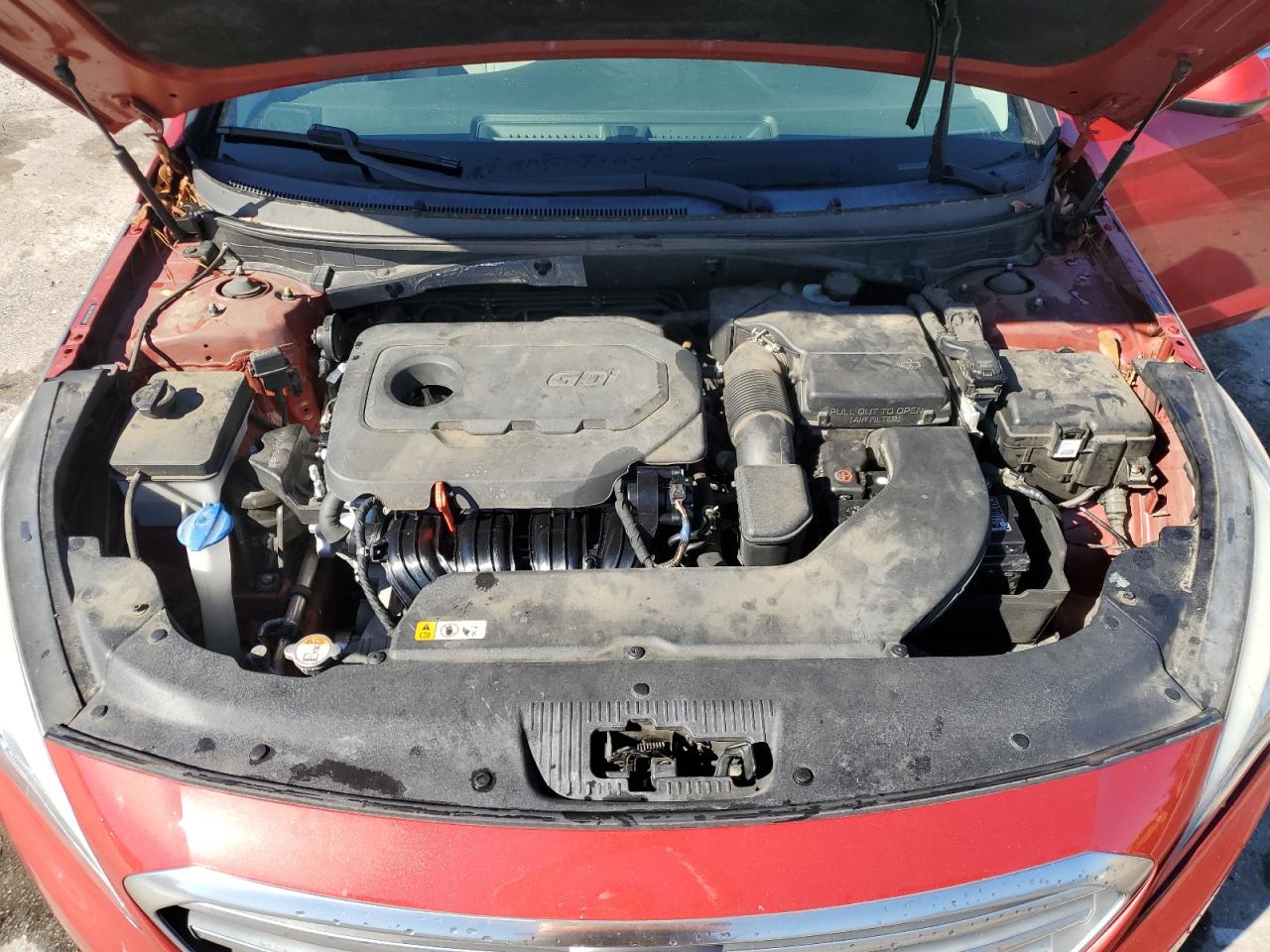 2017 Hyundai Sonata VIN 5NPE24AF0HH503214 Copart auction photo, front end damage thumbnail 11