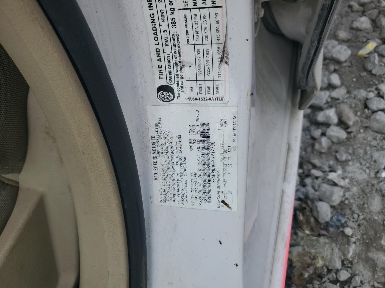 2012 Ford Fusion VIN 3FAHP0HG9CR417790 Copart auction photo, front end damage thumbnail 13