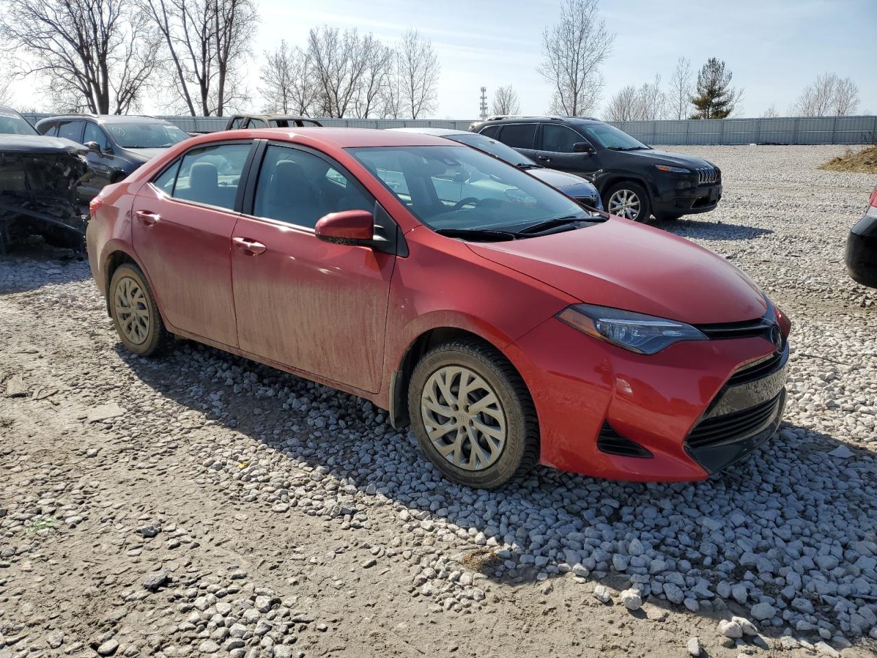2019 Toyota Corolla VIN 5YFBURHE7KP939995 Copart auction photo, minor dent/scratches damage thumbnail 4