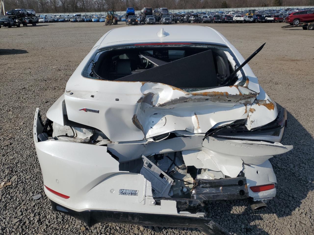 2024 Acura Integra VIN 19UDE4H64RA012647 Copart auction photo, rear end / front end damage thumbnail 6