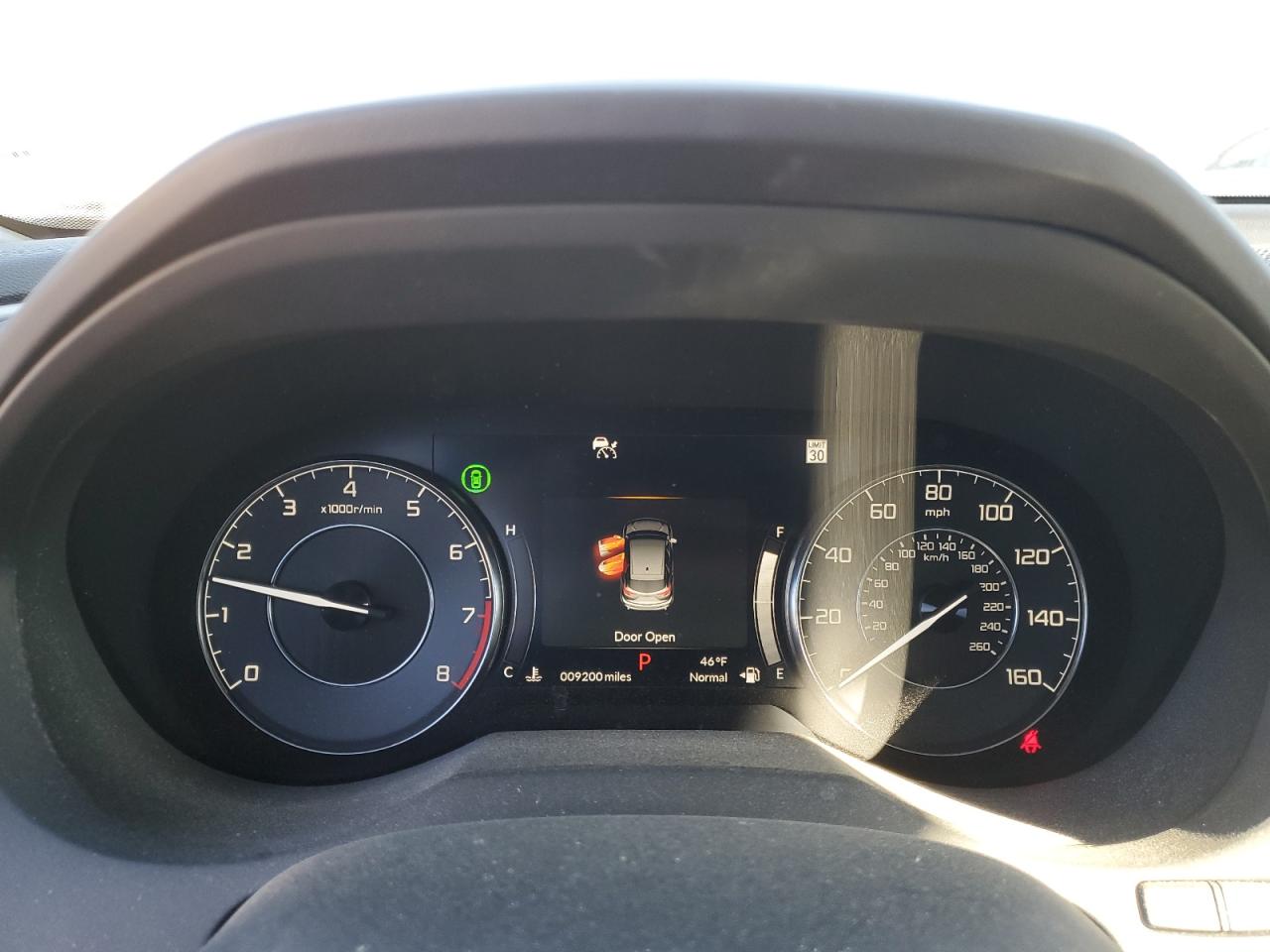 2022 Acura RDX VIN 5J8TC2H5XNL009134 Copart auction photo, all over damage thumbnail 9