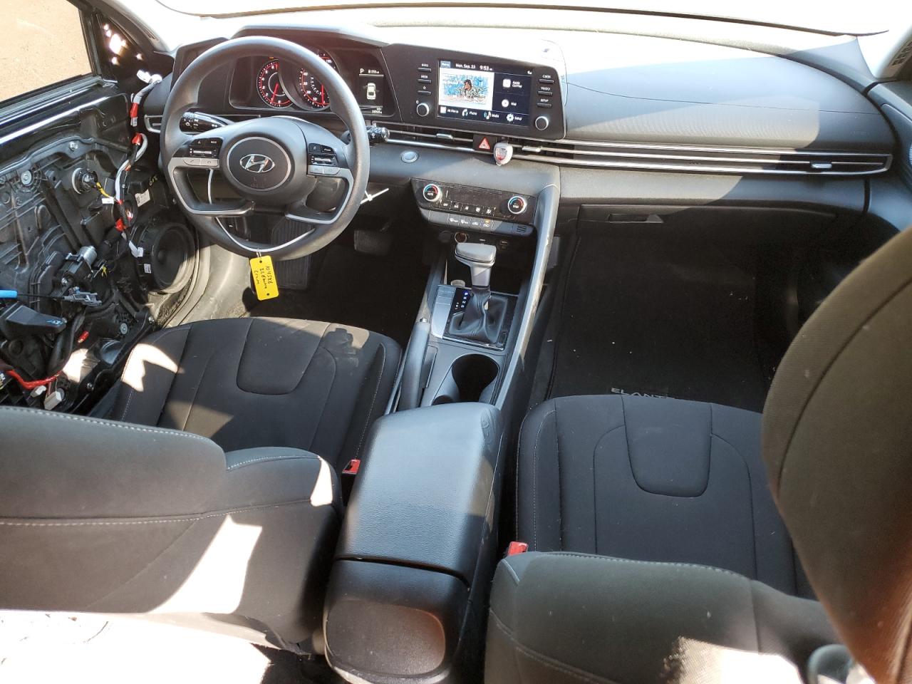 2022 Hyundai Elantra VIN KMHLM4AG0NU355556 Copart auction photo, all over damage thumbnail 8