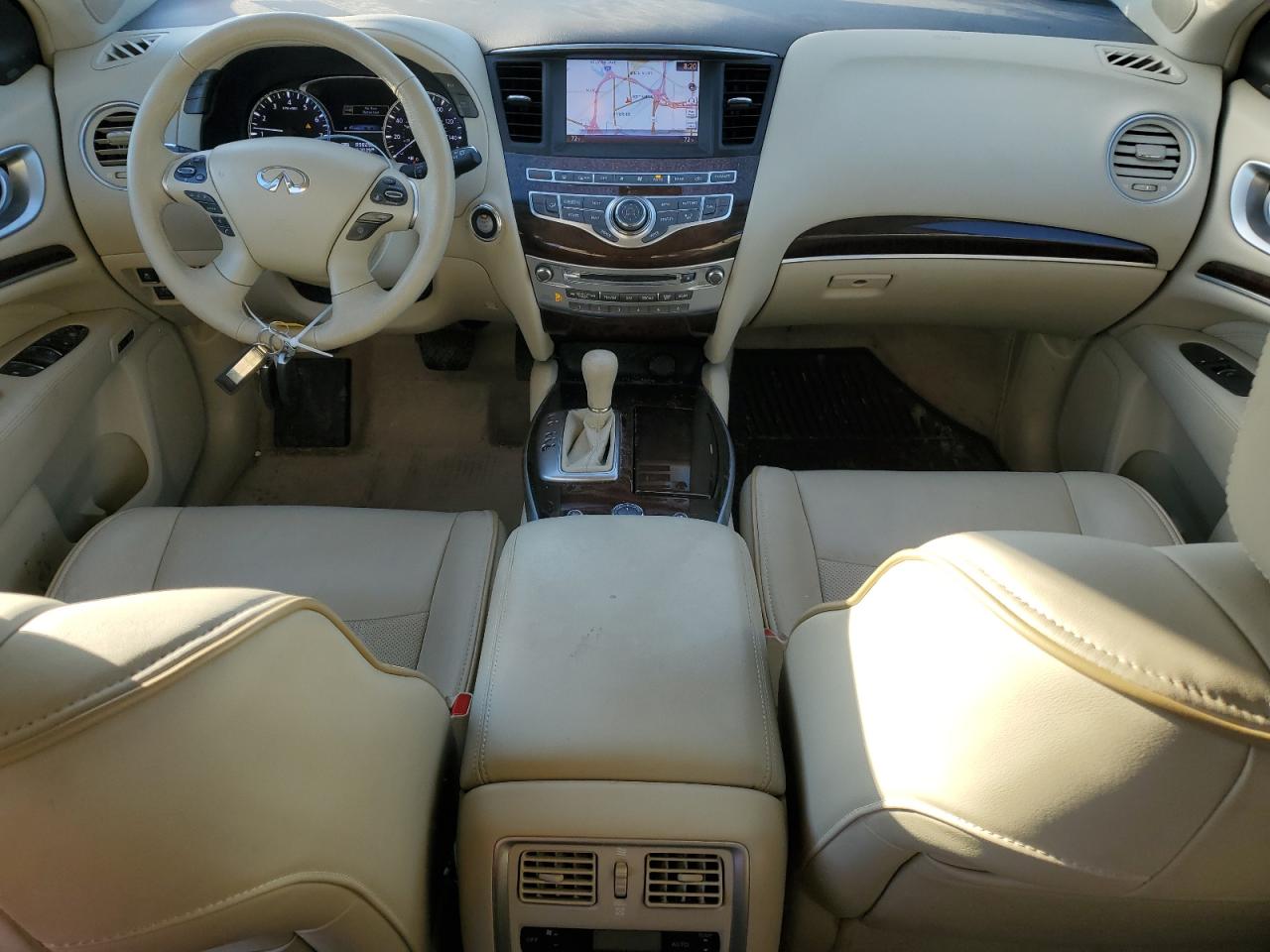 2014 Infiniti QX60 VIN 5N1AL0MM5EC503095 Copart auction photo, front end / minor dent/scratches damage thumbnail 8