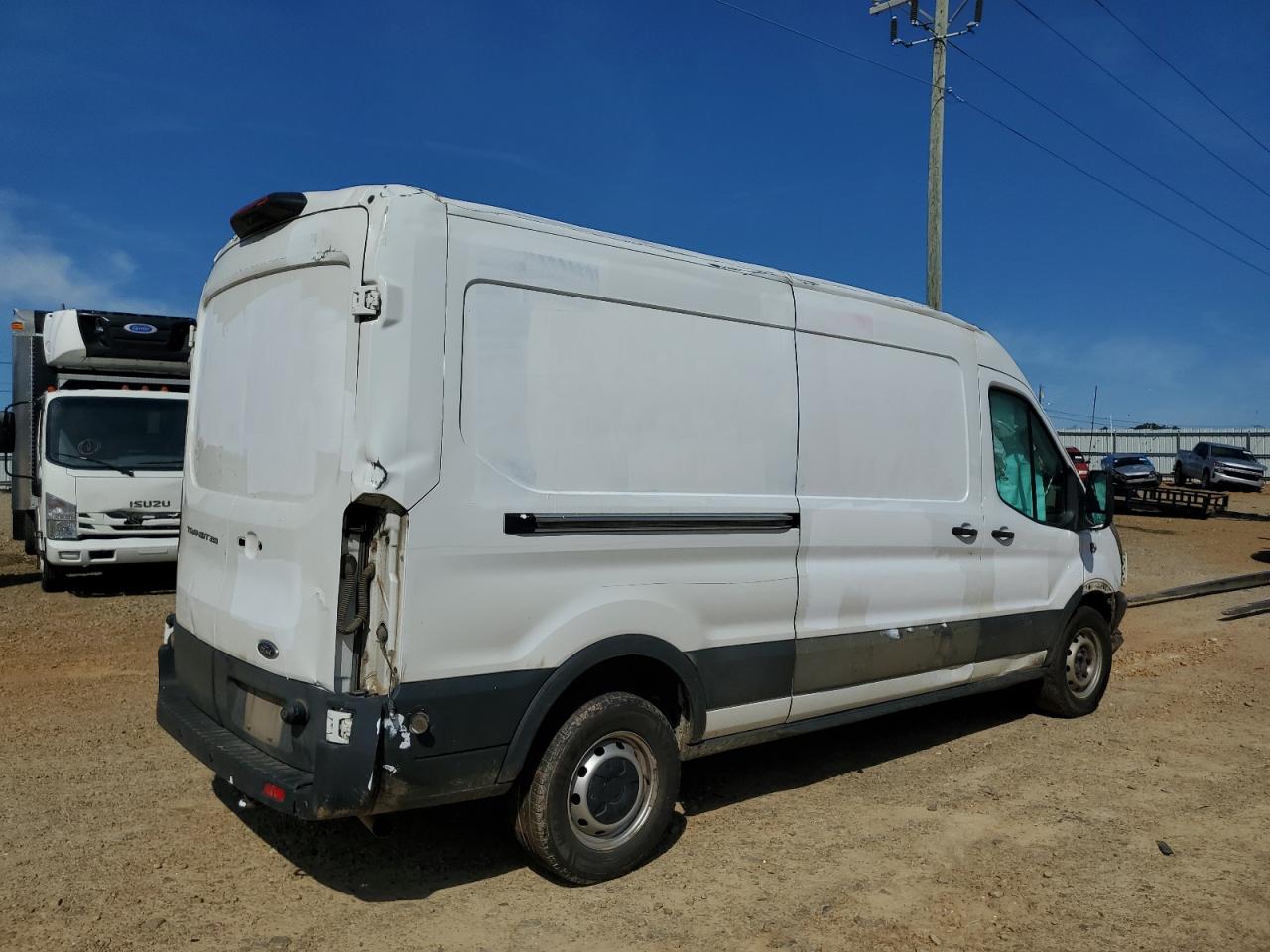 2020 Ford Transit VIN 1FTBR1C84LKB29034 Copart auction photo, rollover / undercarriage damage thumbnail 3
