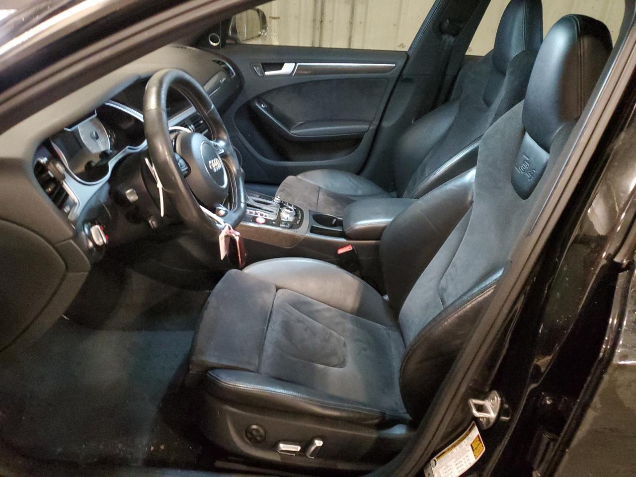 2014 Audi RS4 VIN WAUBGAFL6EA056079 Copart auction photo, front end / side damage thumbnail 7
