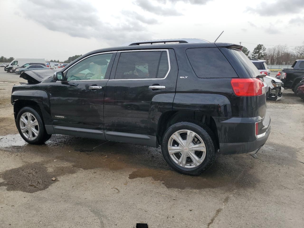 2017 GMC Terrain VIN 2GKALPEK2H6160631 Copart auction photo, front end / side damage thumbnail 2