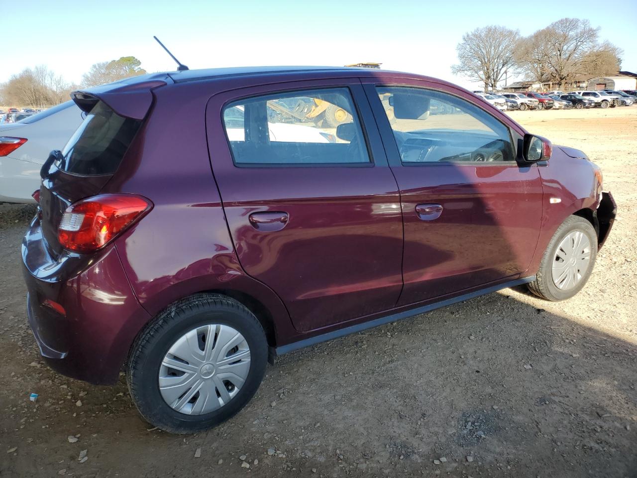 2020 Mitsubishi Mirage VIN ML32A3HJ9LH005985 Copart auction photo, front end damage thumbnail 3