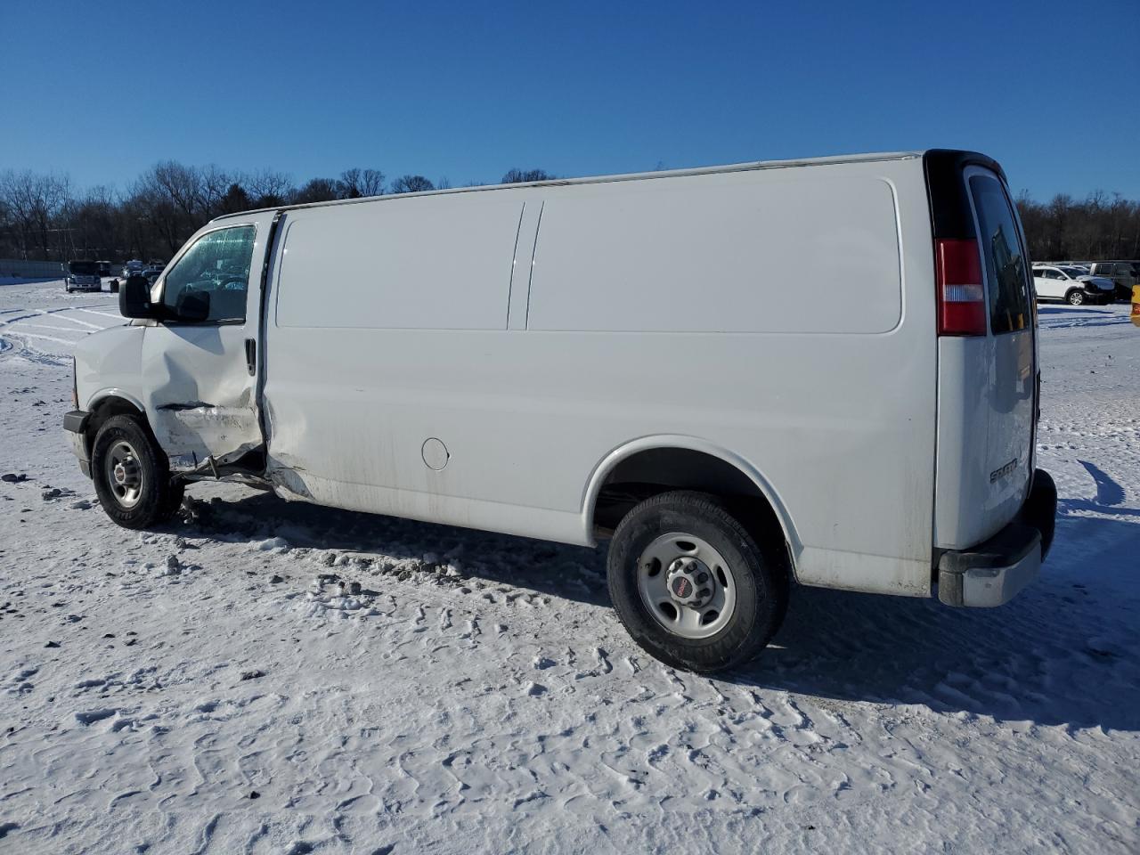 2017 GMC Savana VIN 1GTW7BFF5H1108665 Copart auction photo, side damage thumbnail 2