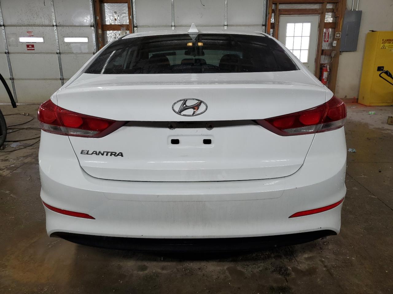 2018 Hyundai Elantra VIN 5NPD84LF4JH395466 Copart auction photo, vandalism damage thumbnail 6