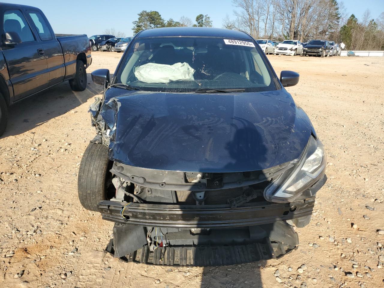 2017 Nissan Sentra VIN 3N1AB7AP8HY295971 Copart auction photo, front end damage thumbnail 5