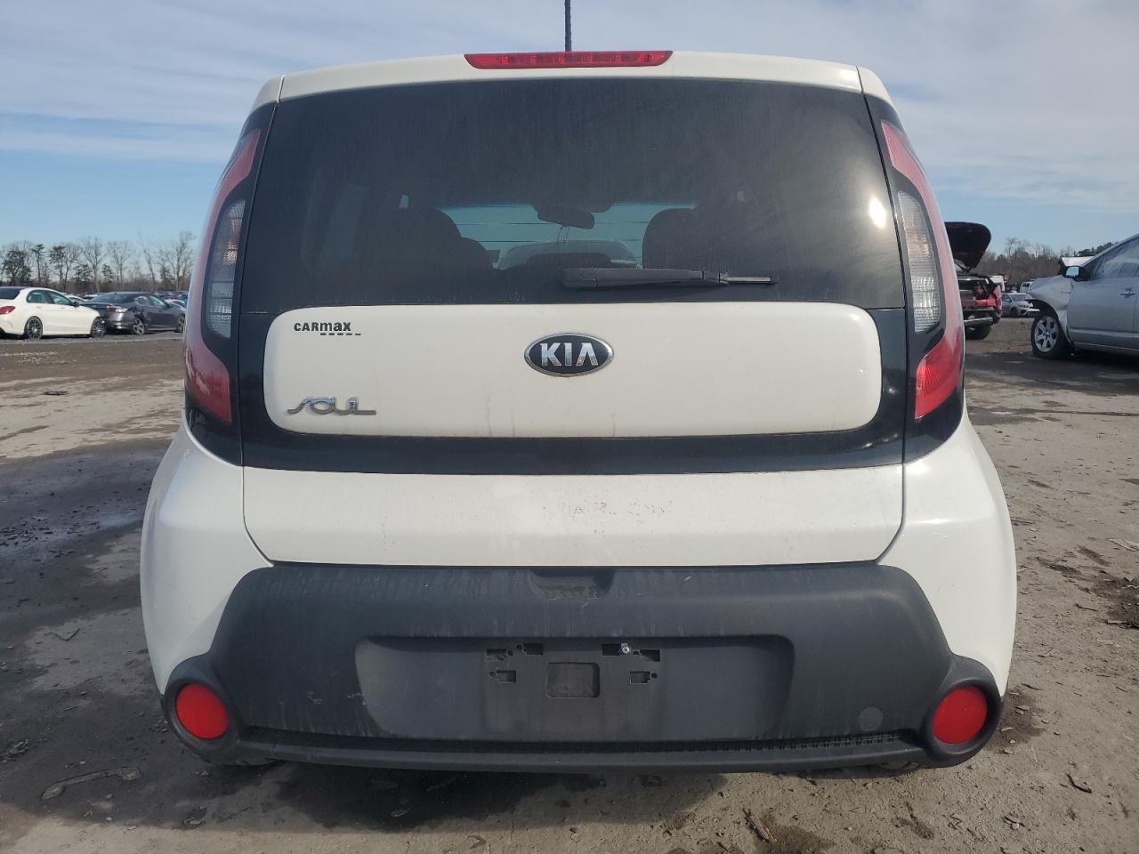 2015 KIA Soul VIN KNDJN2A20F7204850 Copart auction photo, front end / minor dent/scratches damage thumbnail 6