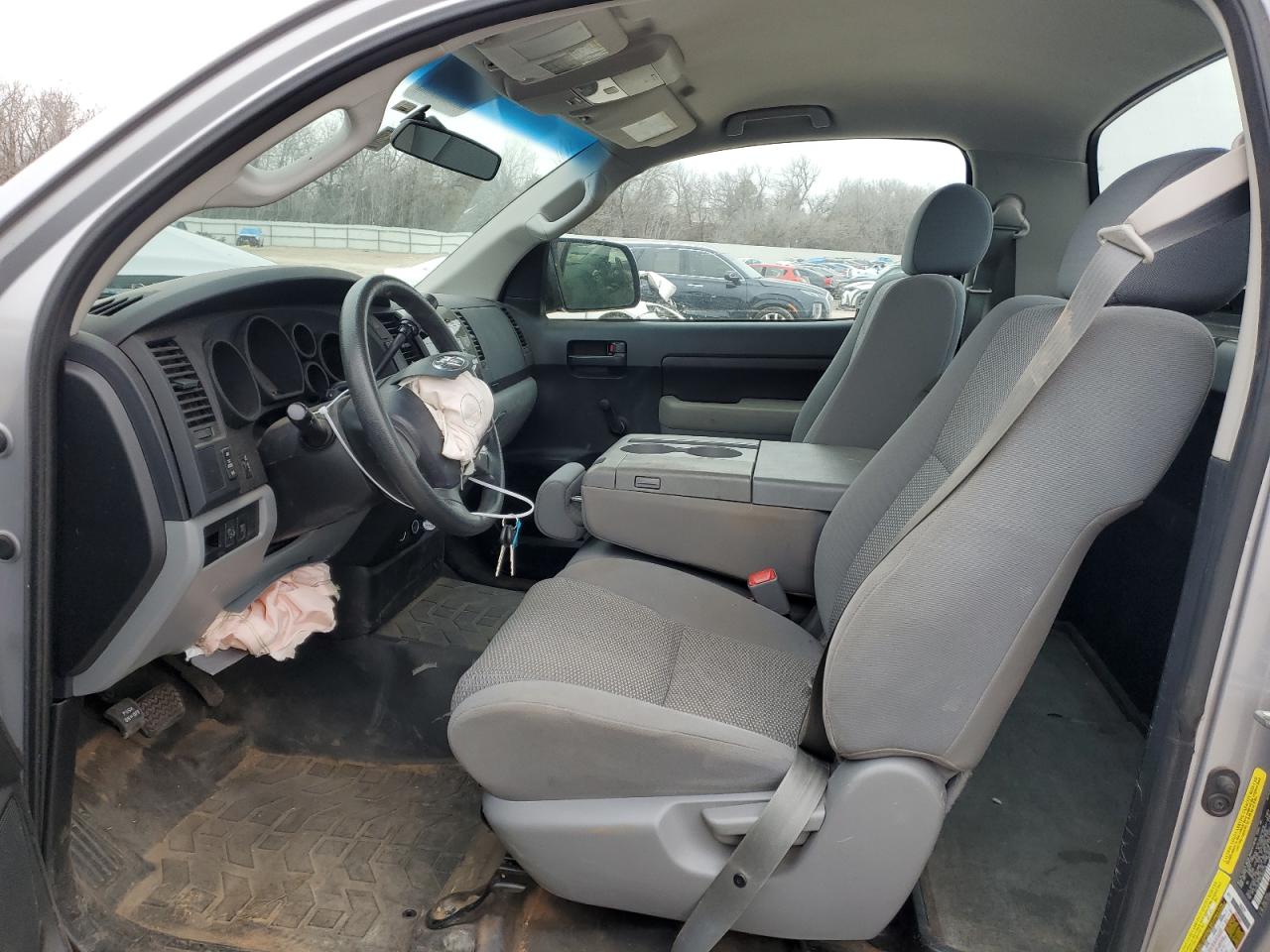 2010 Toyota Tundra VIN 5TFJU5F10AX004418 Copart auction photo, front end / hail damage thumbnail 7