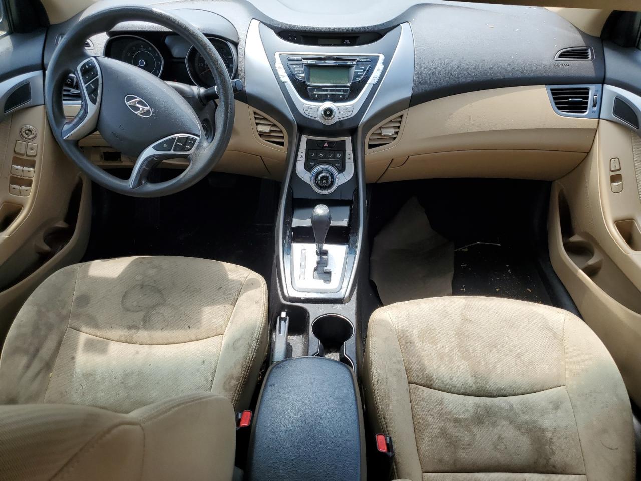 2011 Hyundai Elantra VIN 5NPDH4AE8BH051747 Copart auction photo, normal wear / minor dent/scratches damage thumbnail 8