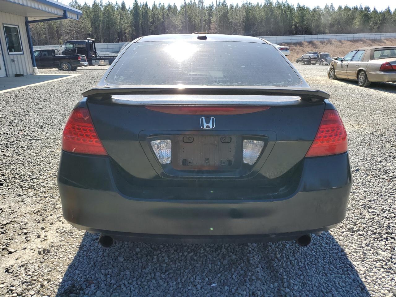 2006 Honda Accord VIN 1HGCM66506A070240 Copart auction photo, front end / side damage thumbnail 6