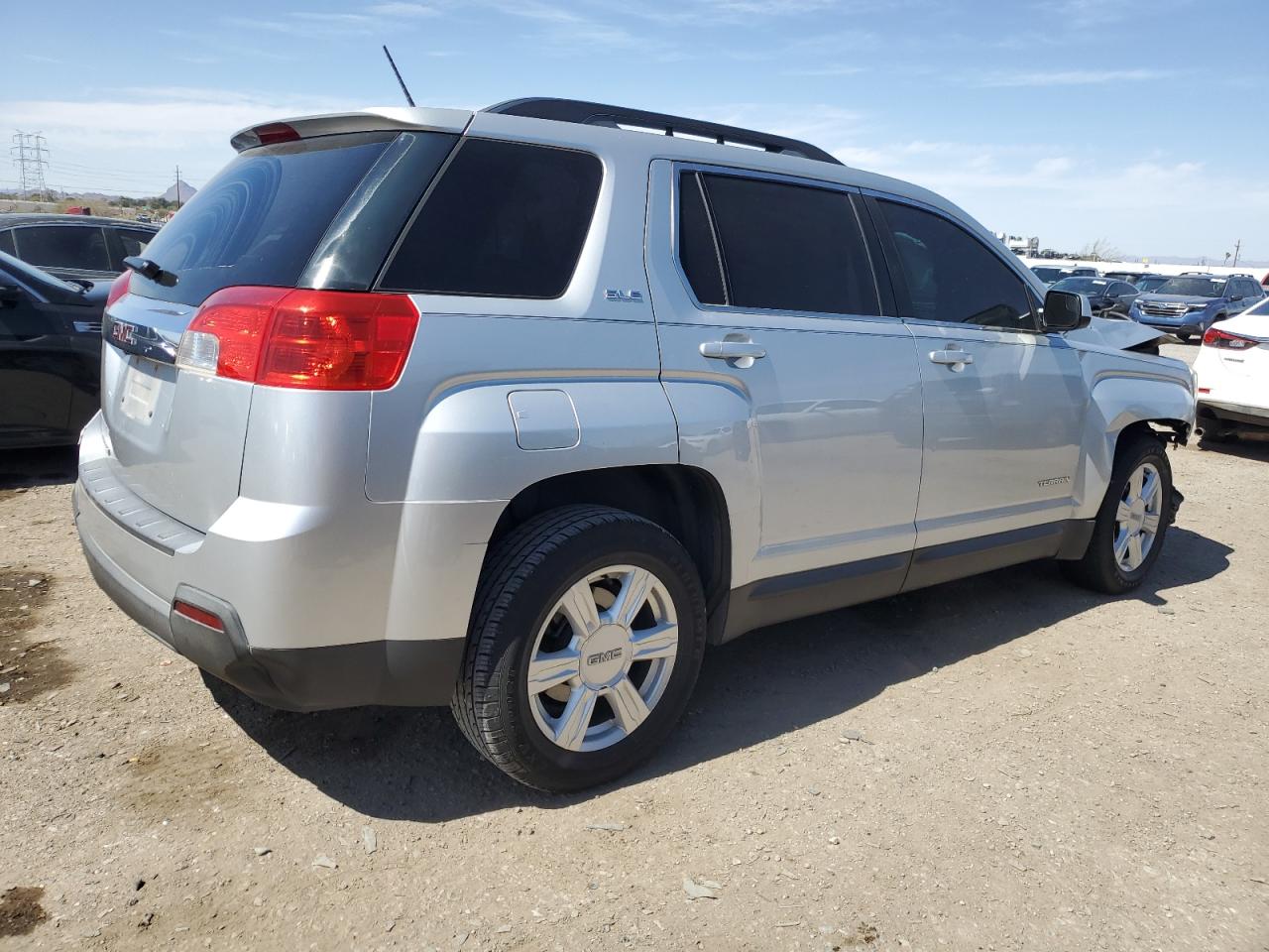 2014 GMC Terrain VIN 2GKALREK0E6164054 Copart auction photo, front end damage thumbnail 3