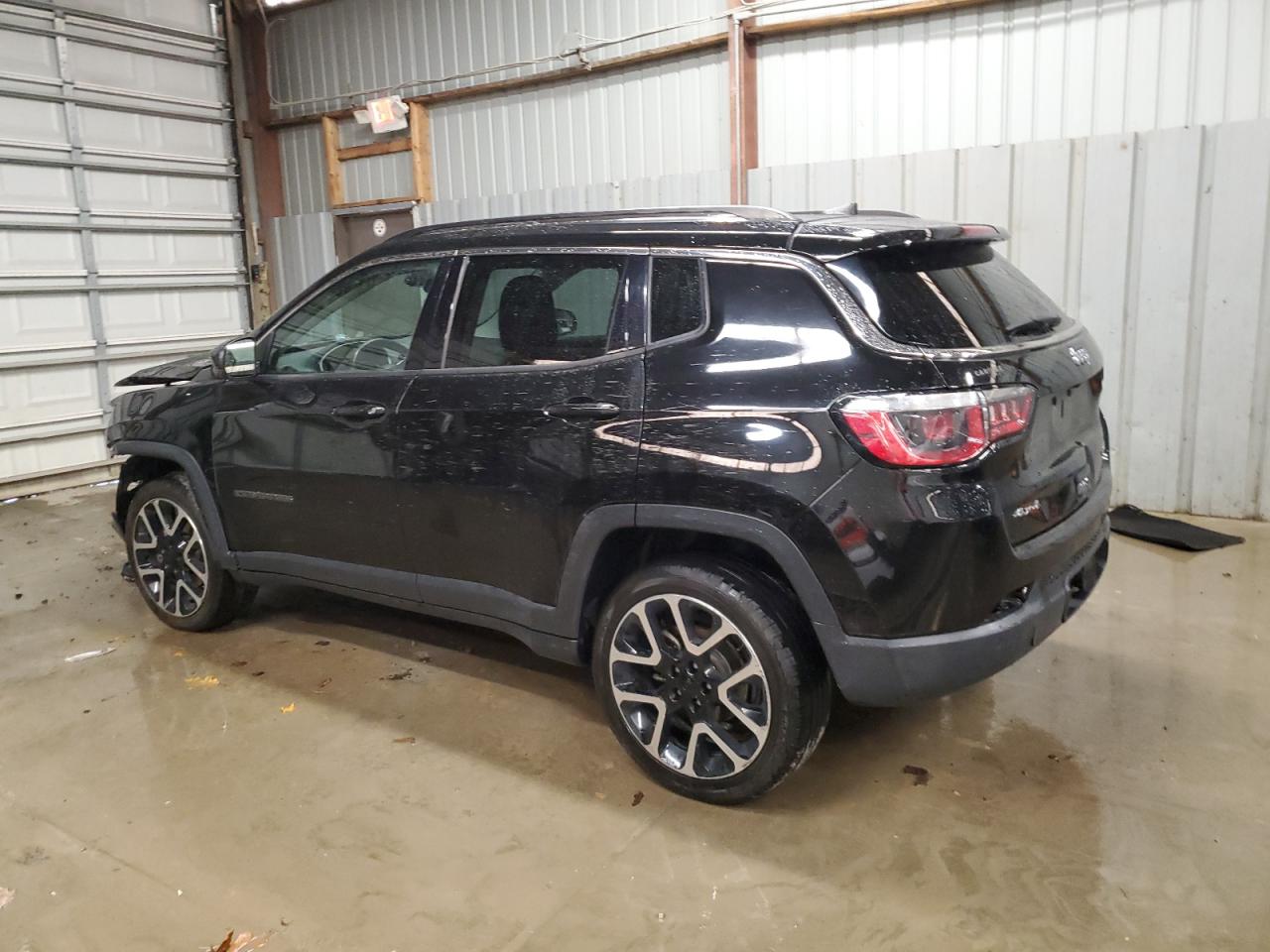 2018 Jeep Compass VIN 3C4NJDCB1JT281642 Copart auction photo, front end / side damage thumbnail 2