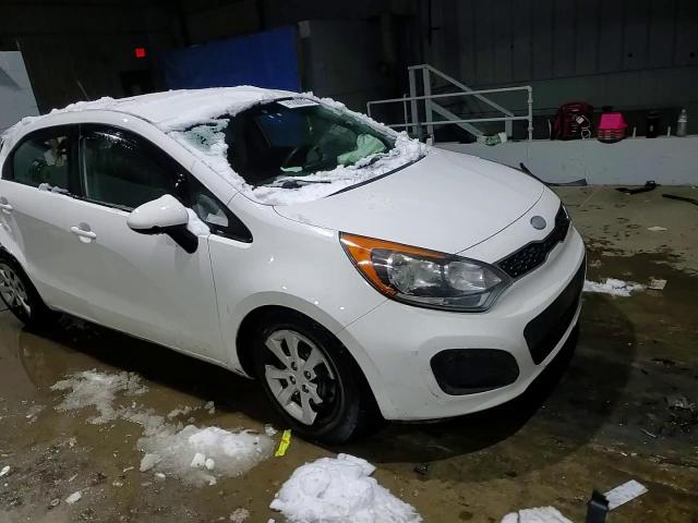 2013 KIA Rio VIN KNADN5A31D6301045 Copart auction photo, rear end / side damage thumbnail 14