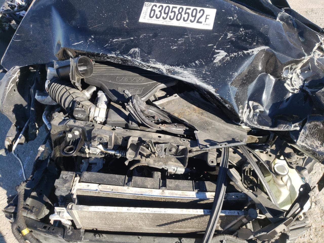 2018 Cadillac XT5 VIN 1GYKNERS1JZ225725 Copart auction photo, all over / frame damage damage thumbnail 7