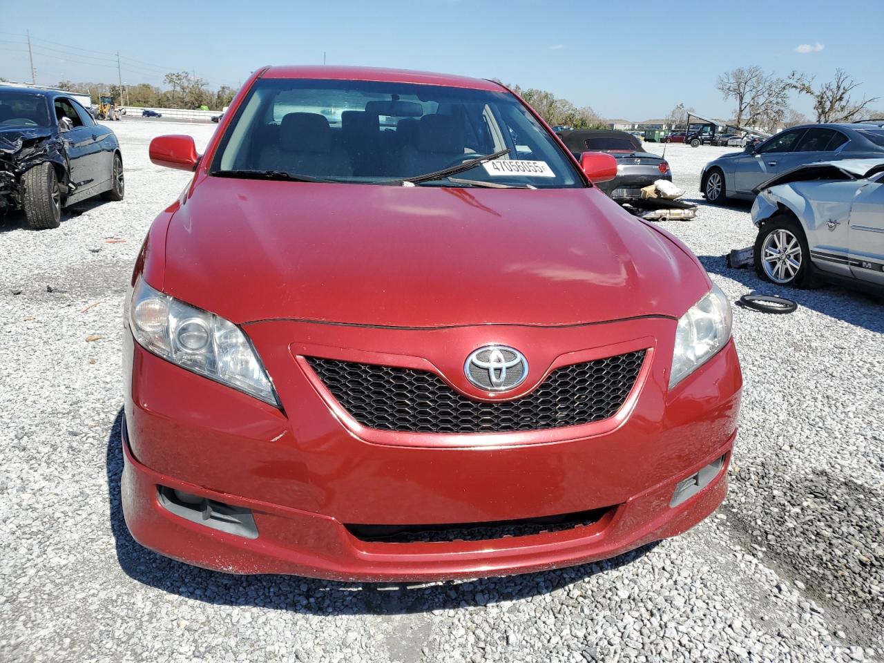 2008 Toyota Camry VIN 4T1BE46K08U254981 Copart auction photo, rear end damage thumbnail 5